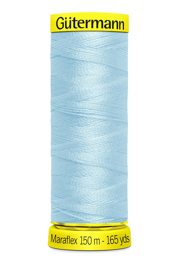 Gutermann Maraflex 195 Baby Blue 100m Reel