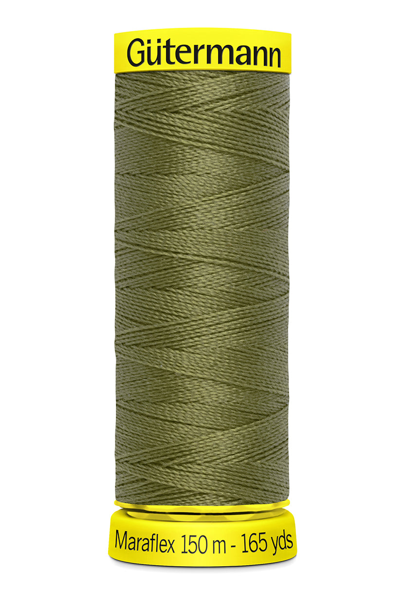 Gutermann Maraflex 432 Army Green 100m Reel