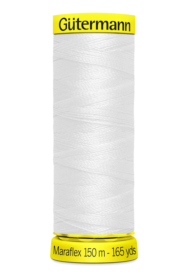 Gutermann Maraflex 800 White 100m Reel