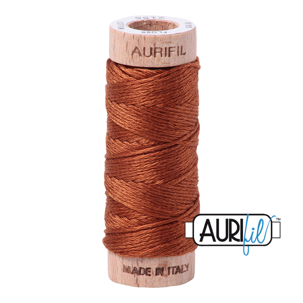 Aurifil Floss 6 Strand Cotton 2155 Cinnamon 16m