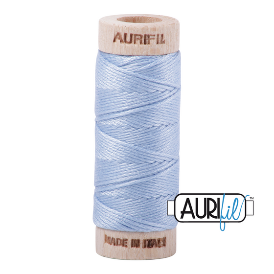 Aurifil Floss 6 Strand Cotton 2715 Robins Egg 16m