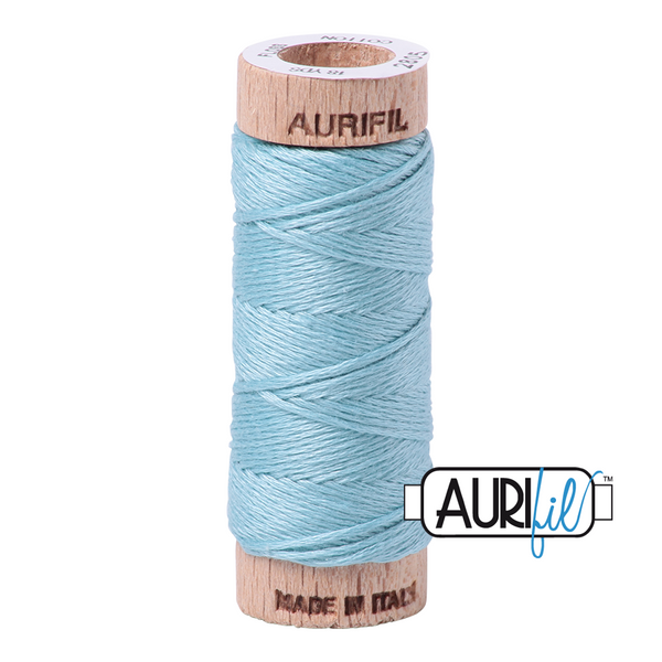 Aurifil Floss 6 Strand Cotton 2805 Light Grey Turquoise 16m