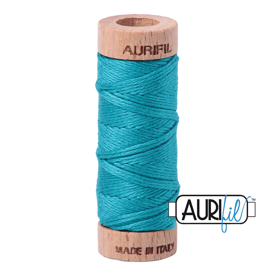 Aurifil Floss 6 Strand Cotton 2810 Turquoise 16m