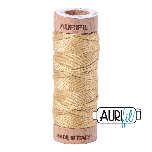 Aurifil Floss 6 Strand Cotton 2915 Very Light Brass 16m