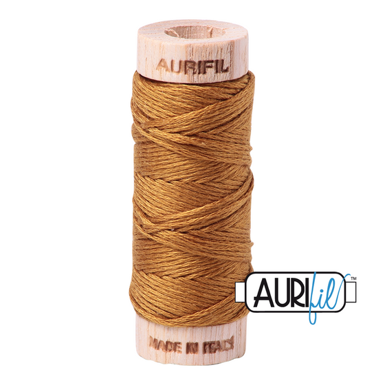 Aurifil Floss 6 Strand Cotton 2975 Brass 16m