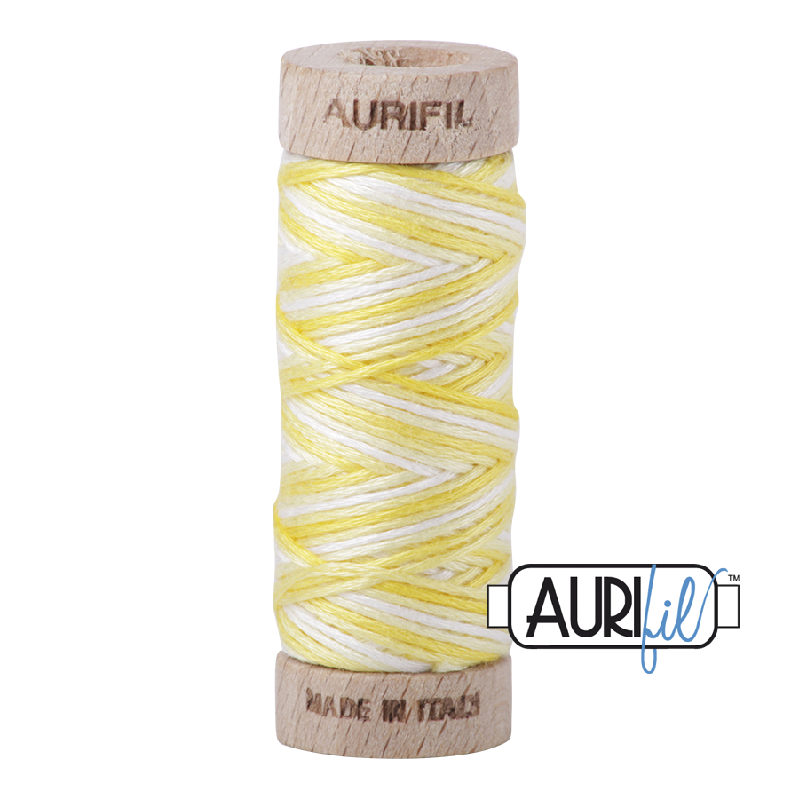 Aurifil Floss 6 Strand Cotton 3910 Lemon Ice 16m