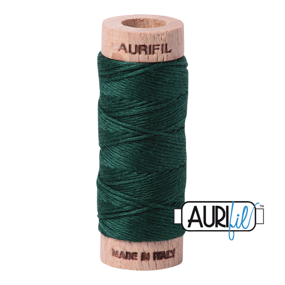 Aurifil Floss 6 Strand Cotton 4026 Forest Green 16m