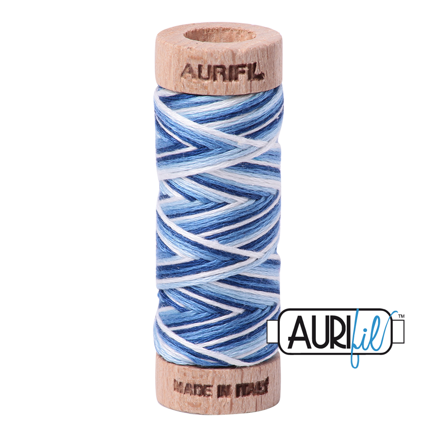 Aurifil Floss 6 Strand Cotton 4655 Storm At Sea 16m