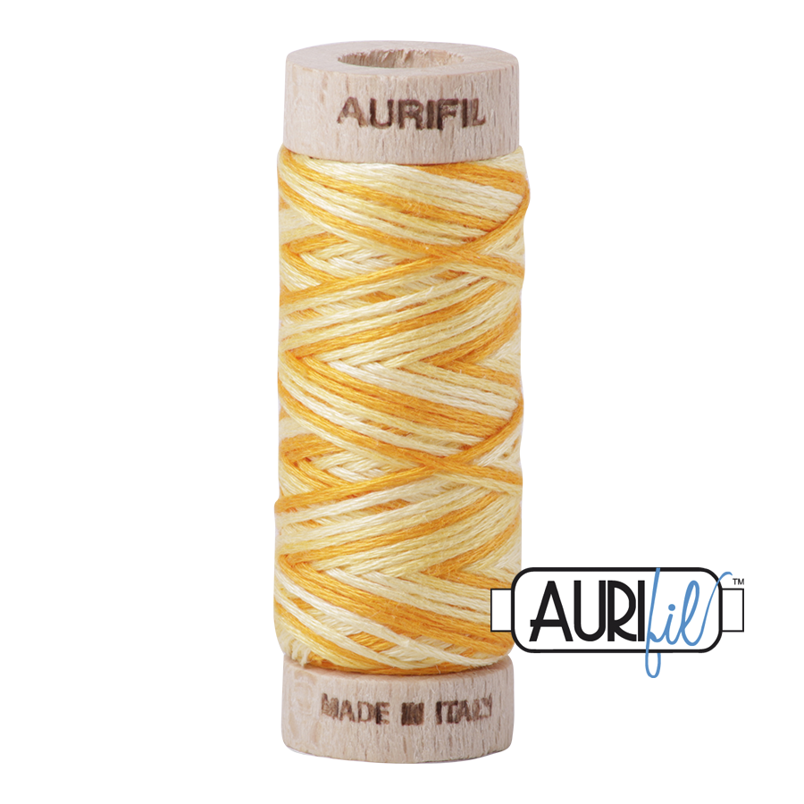 Aurifil Floss 6 Strand Cotton 4658 Limoni Di Monterosso 16m