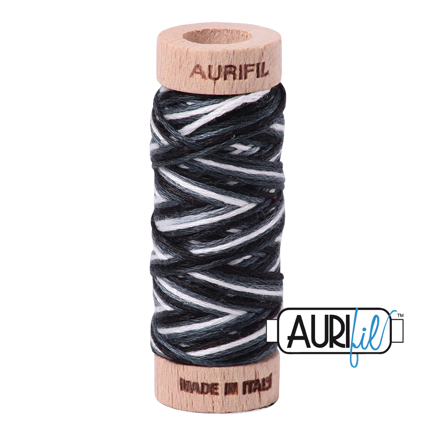 Aurifil Floss 6 Strand Cotton 4665 Graphite 16m