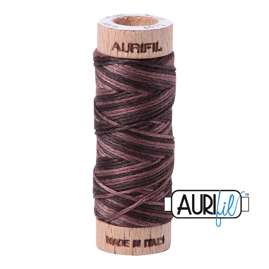 Aurifil Floss 6 Strand Cotton 4671 Mocha Mousse 16m