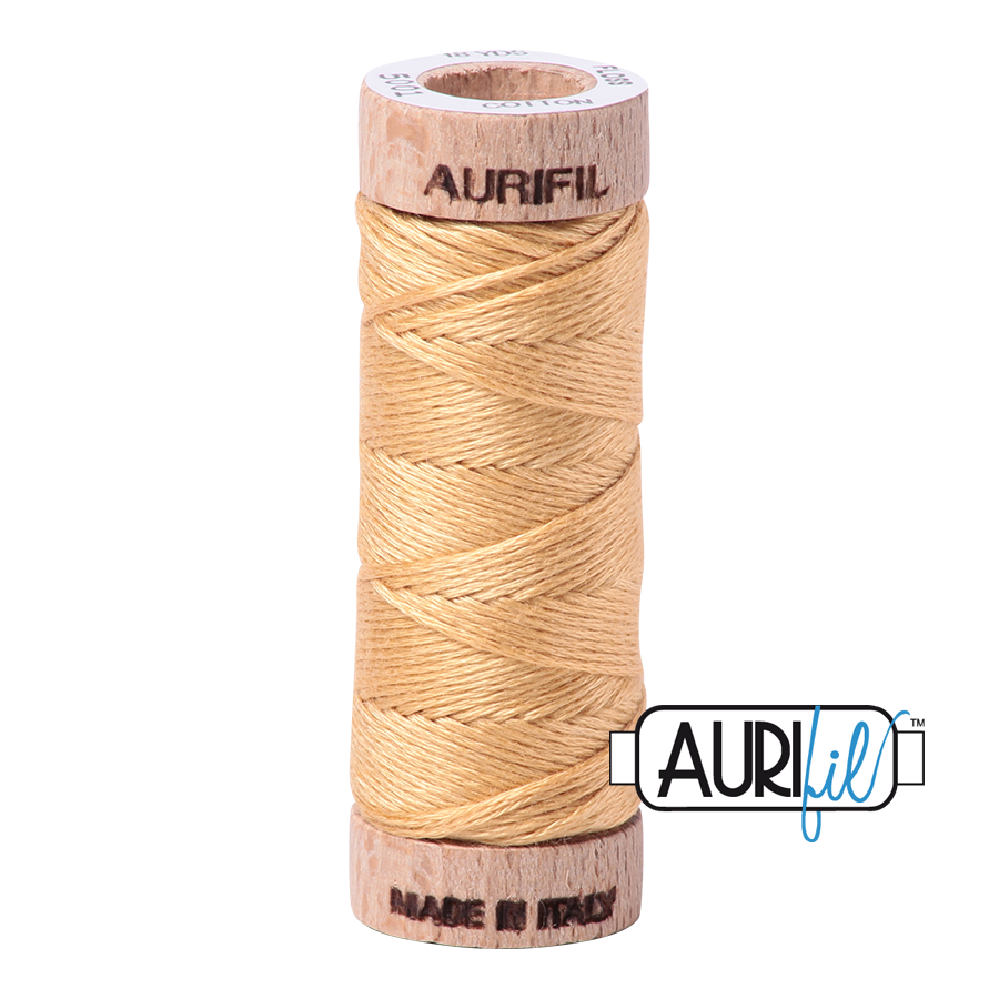 Aurifil Floss 6 Strand Cotton 5001 Ocher Yellow 16m