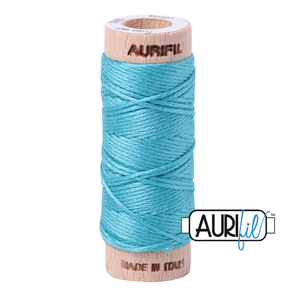 Aurifil Floss 6 Strand Cotton 5005 Bright Turquoise 16m