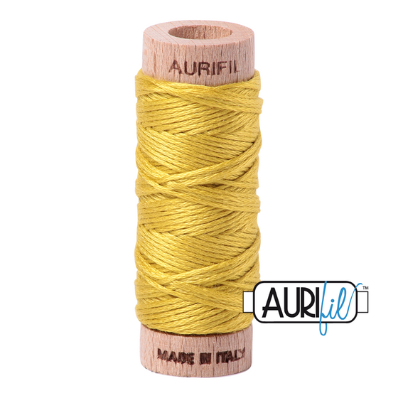 Aurifil Floss 6 Strand Cotton 5015 Gold Yellow 16m