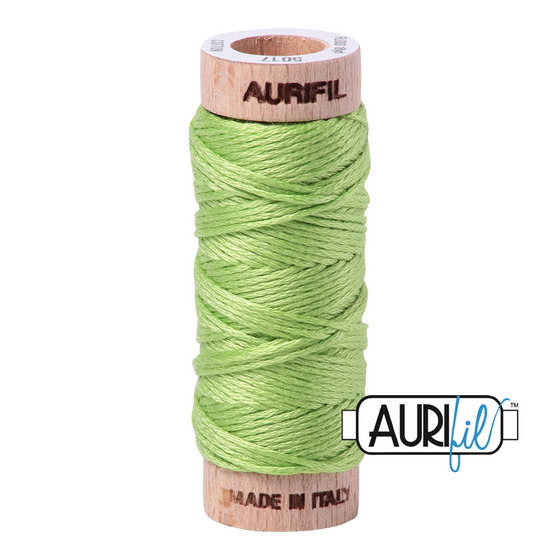 Aurifil Floss 6 Strand Cotton 5017 Shining Green 16m