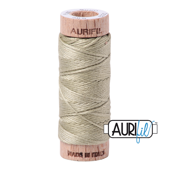 Aurifil Floss 6 Strand Cotton 5020 Light Military Green 16m