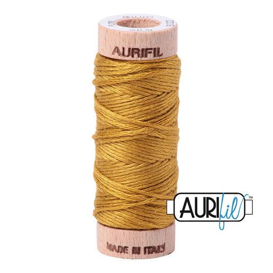 Aurifil Floss 6 Strand Cotton 5022 Mustard 16m