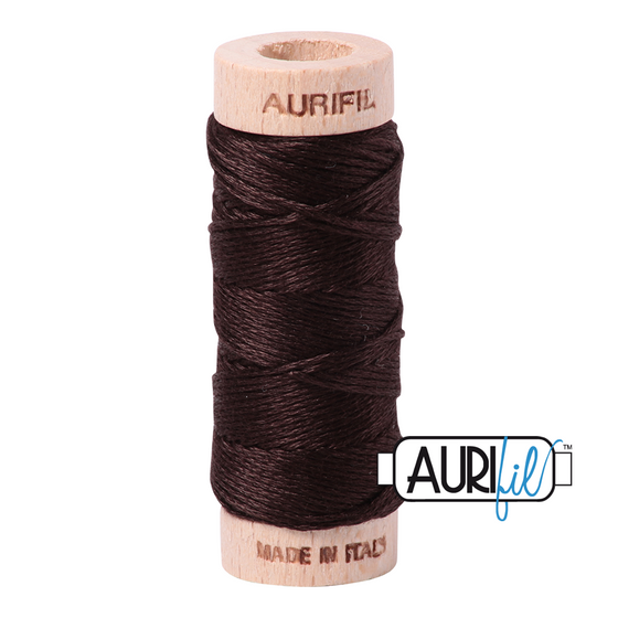 Aurifil Floss 6 Strand Cotton 5024 Dark Brown 16m