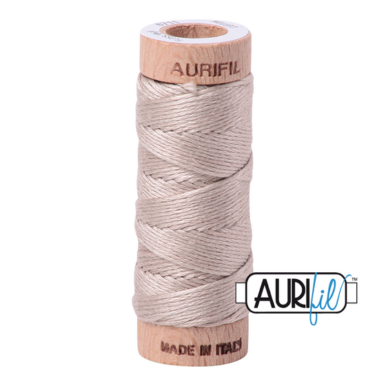 Aurifil Floss 6 Strand Cotton 6711 Pewter 16m