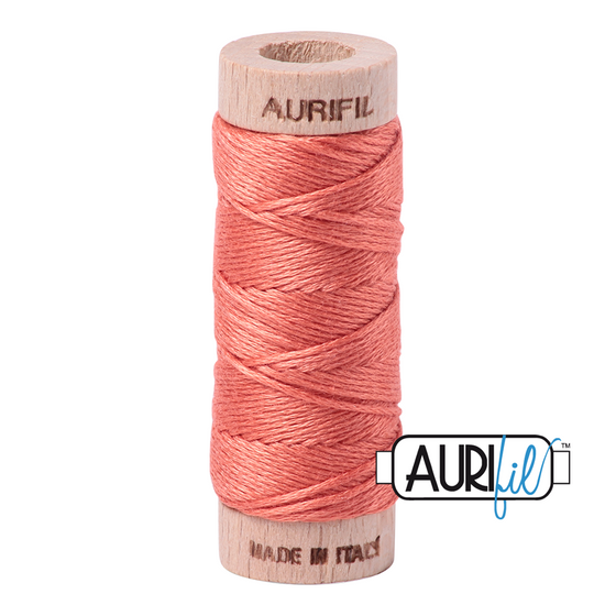 Aurifil Floss 6 Strand Cotton 6729 Tangerine Dream 16m