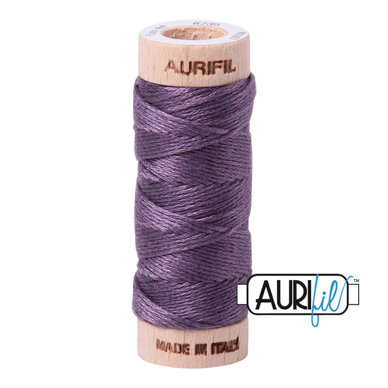 Aurifil Floss 6 Strand Cotton 6735 Plumtastic 16m