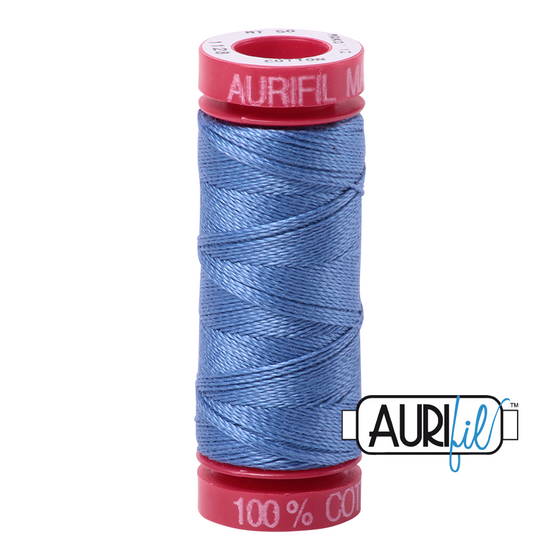 Aurifil 12 1128 Light Blue Violet Small Spool 50m