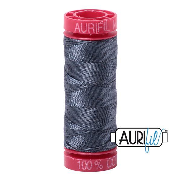 Aurifil 12 1158 Medium Grey Small Spool 50m