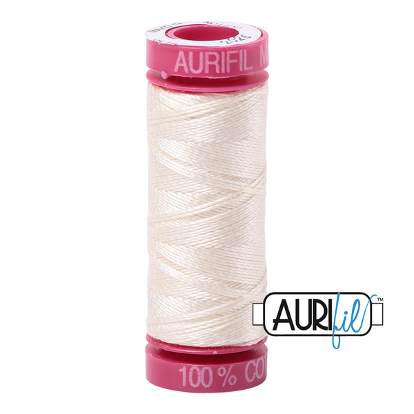 Aurifil 12 2026 Chalk Small Spool 50m