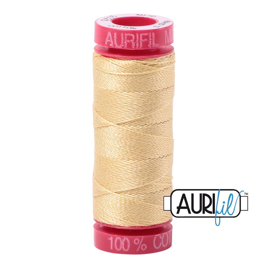 Aurifil 12 2125 Wheat Small Spool 50m