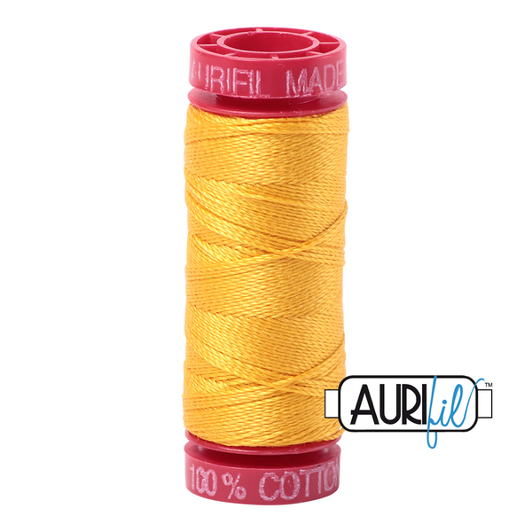 Aurifil 12 2135 Yellow Small Spool 50m