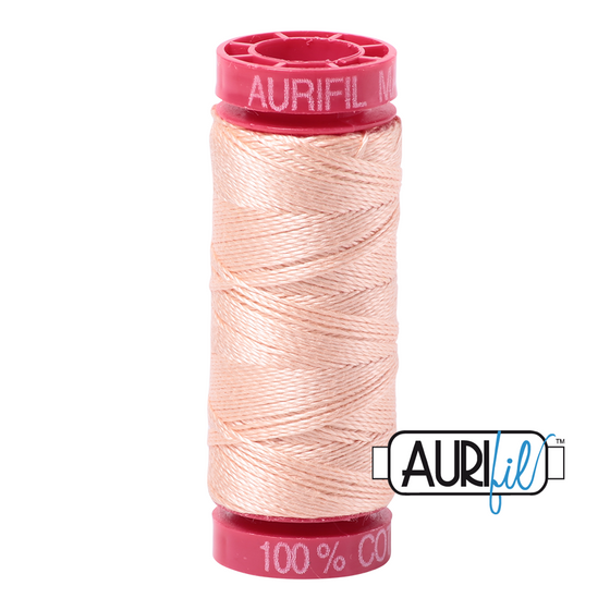 Aurifil 12 2205 Apricot Small Spool 50m