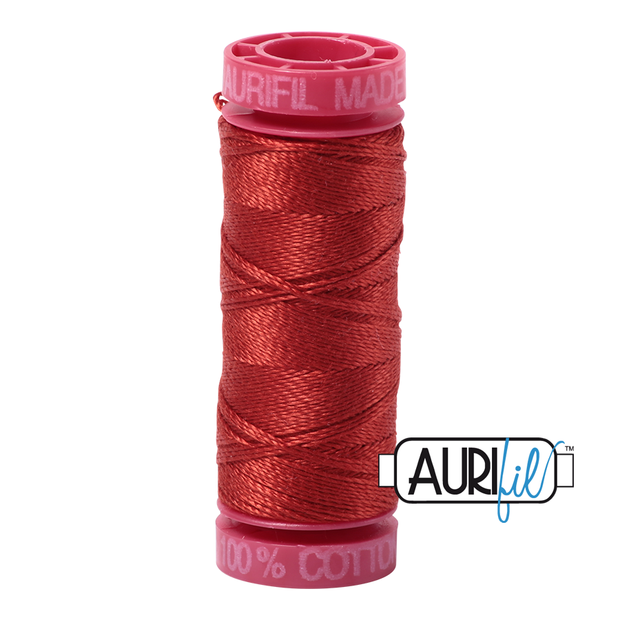 Aurifil 12 2395 Pumpkin Spice Small Spool 50m