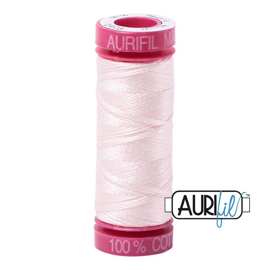 Aurifil 12 2405 Oyster Small Spool 50m