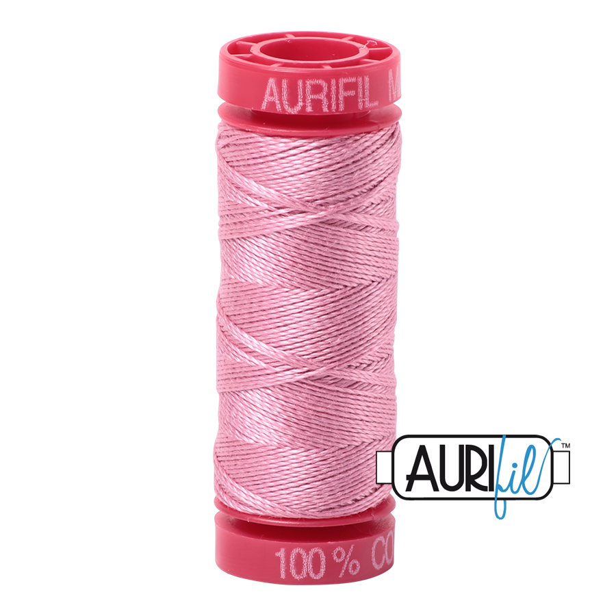 Aurifil 12 2430 Antique Rose Small Spool 50m