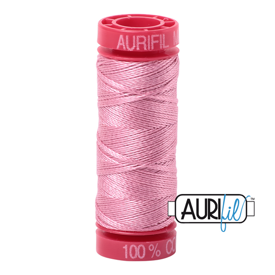 Aurifil 12 2430 Antique Rose Small Spool 50m