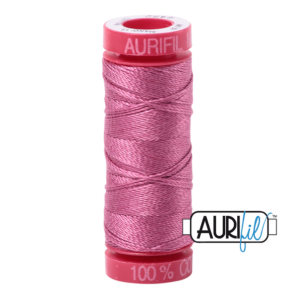 Aurifil 12 2452 Dusty Rose Small Spool 50m