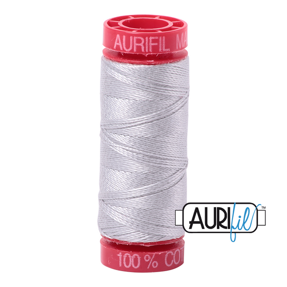 Aurifil 12 2615 Aluminium Small Spool 50m