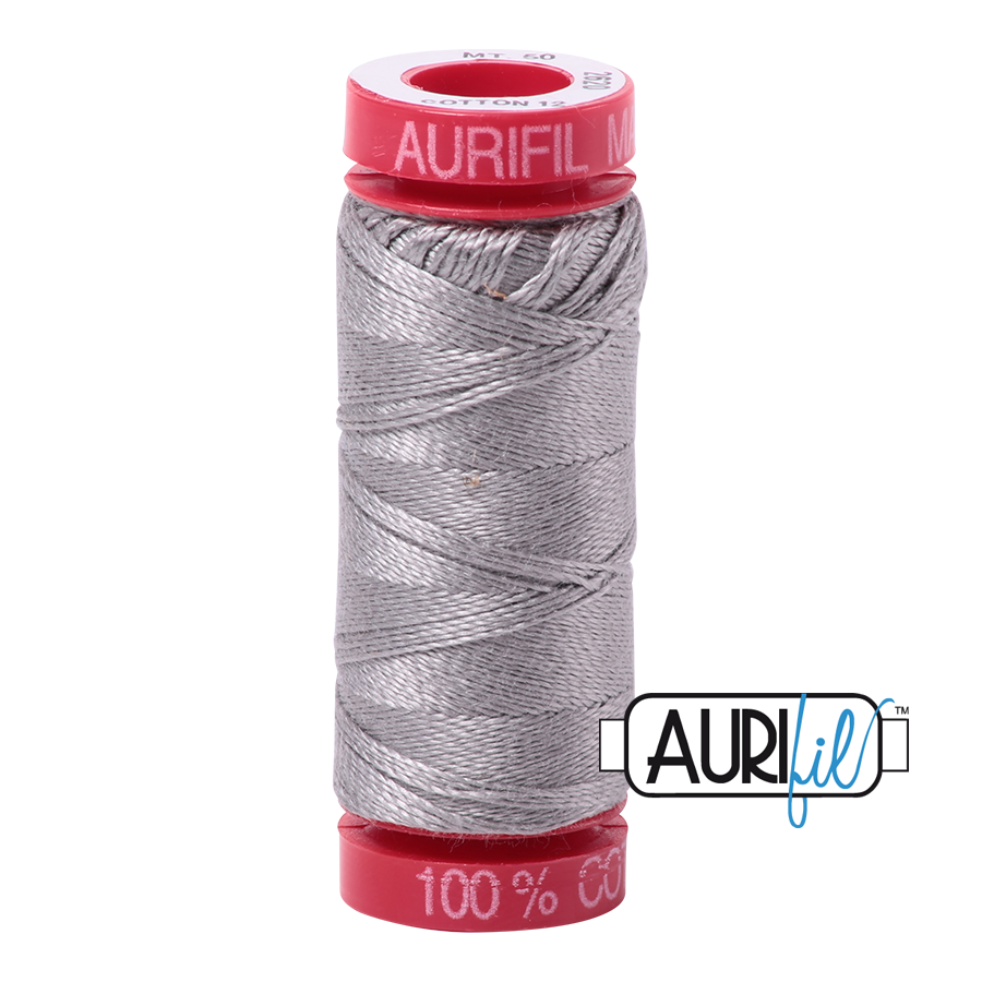 Aurifil 12 2620 Stainless Steel Small Spool 50m