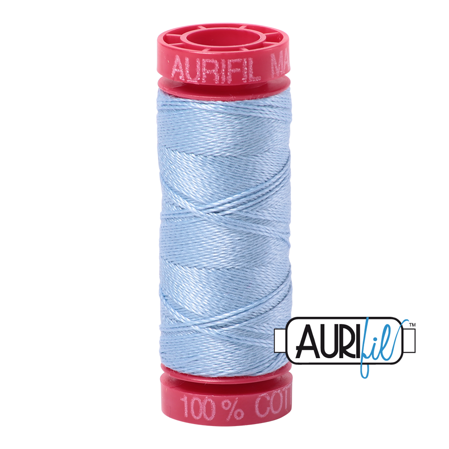 Aurifil 12 2715 Robins Egg Small Spool 50m