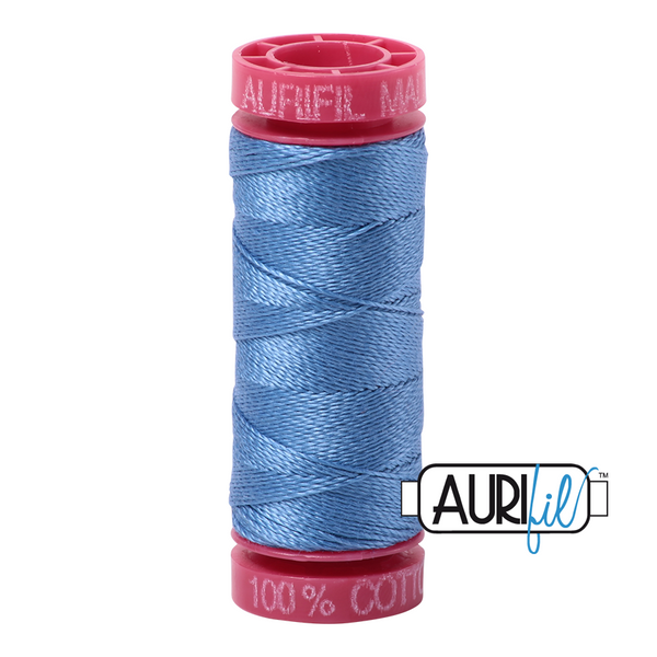 Aurifil 12 2725 Light Wedgewood Small Spool 50m