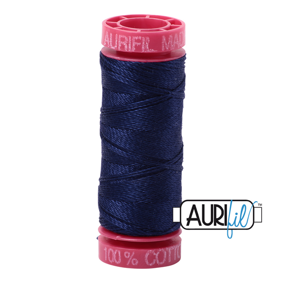 Aurifil 12 2745 Midnight Small Spool 50m