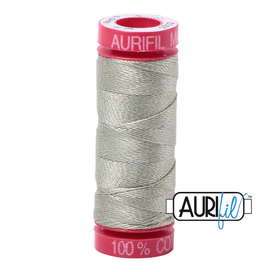 Aurifil 12 2902 Light Laurel Green Small Spool 50m