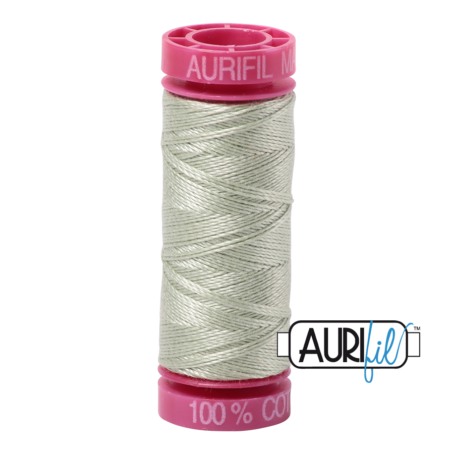 Aurifil 12 2908 Spearmint Small Spool 50m