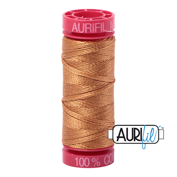 Aurifil 12 2930 Golden Toast Small Spool 50m