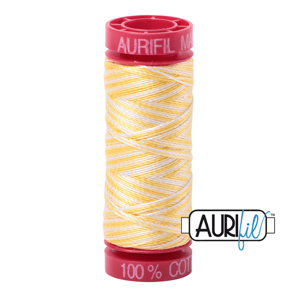 Aurifil 12 3910 Lemon Ice Small Spool 50m