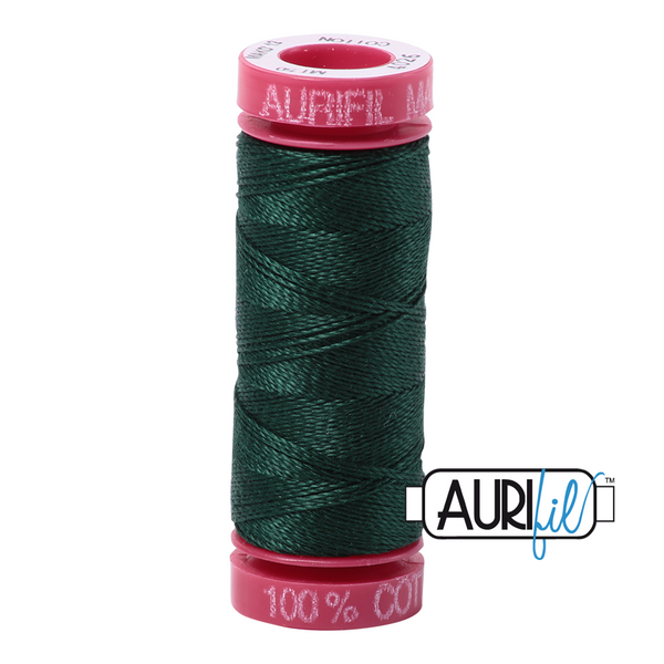 Aurifil 12 4026 Forest Green Small Spool 50m