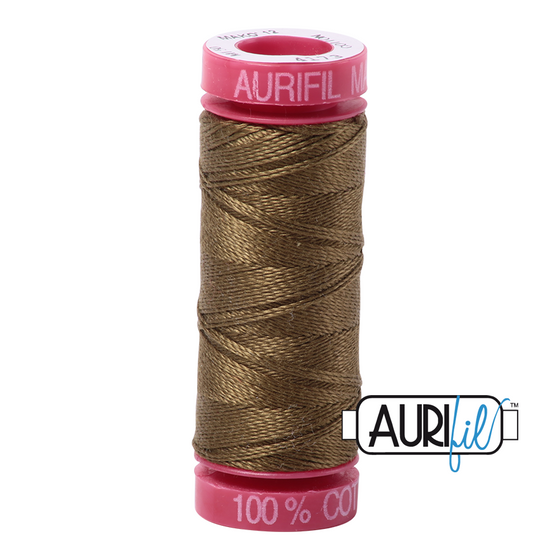 Aurifil 12 4173 Dark Olive Small Spool 50m