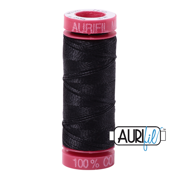 Aurifil 12 4241 Very Dark Grey Small Spool 50m