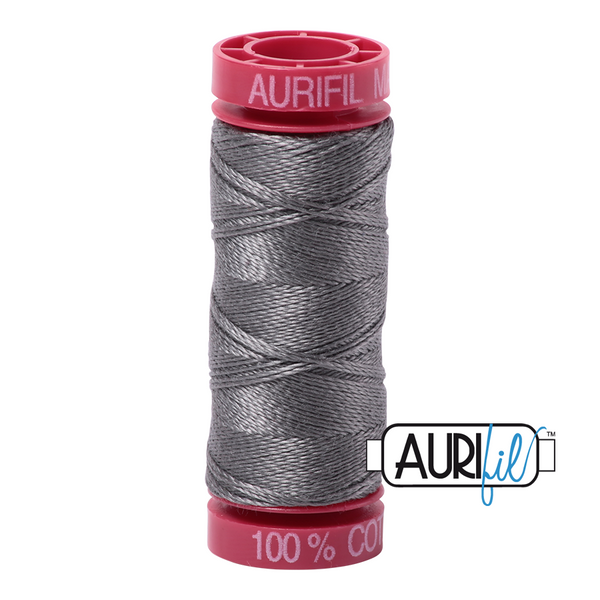 Aurifil 12 5004 Grey Smoke Small Spool 50m