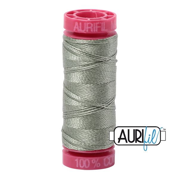 Aurifil 12 5019 Military Green Small Spool 50m